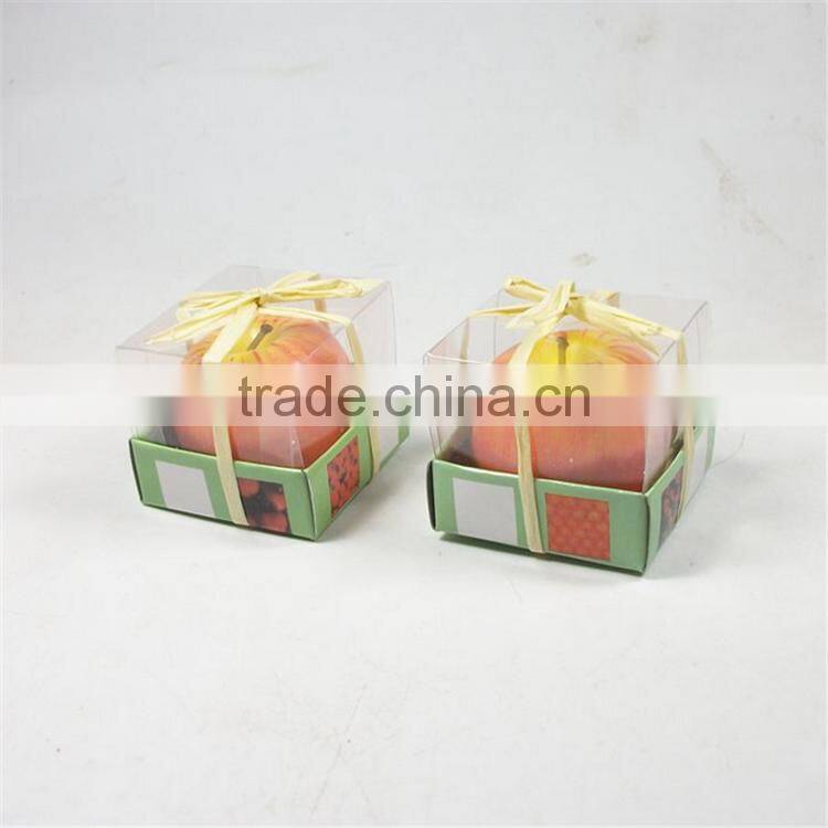 wholesale christmas decoration candles apple candle