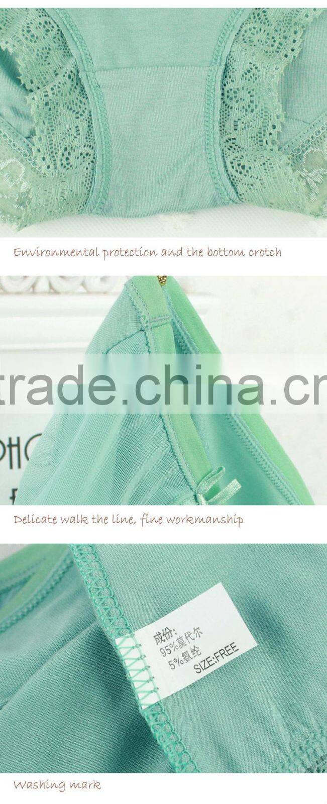 High quality fashion wholesale breathable lace womens underwear sexy young girl wearing underwear