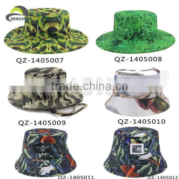 wholesale custom-made design your own blank plain custom tie dyed bucket hat promotional OEM high quality fishing cap