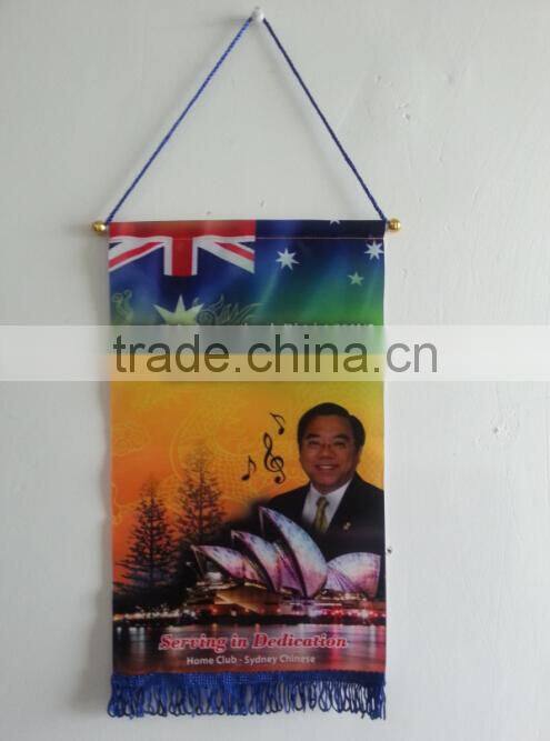 polyester club pennant flag