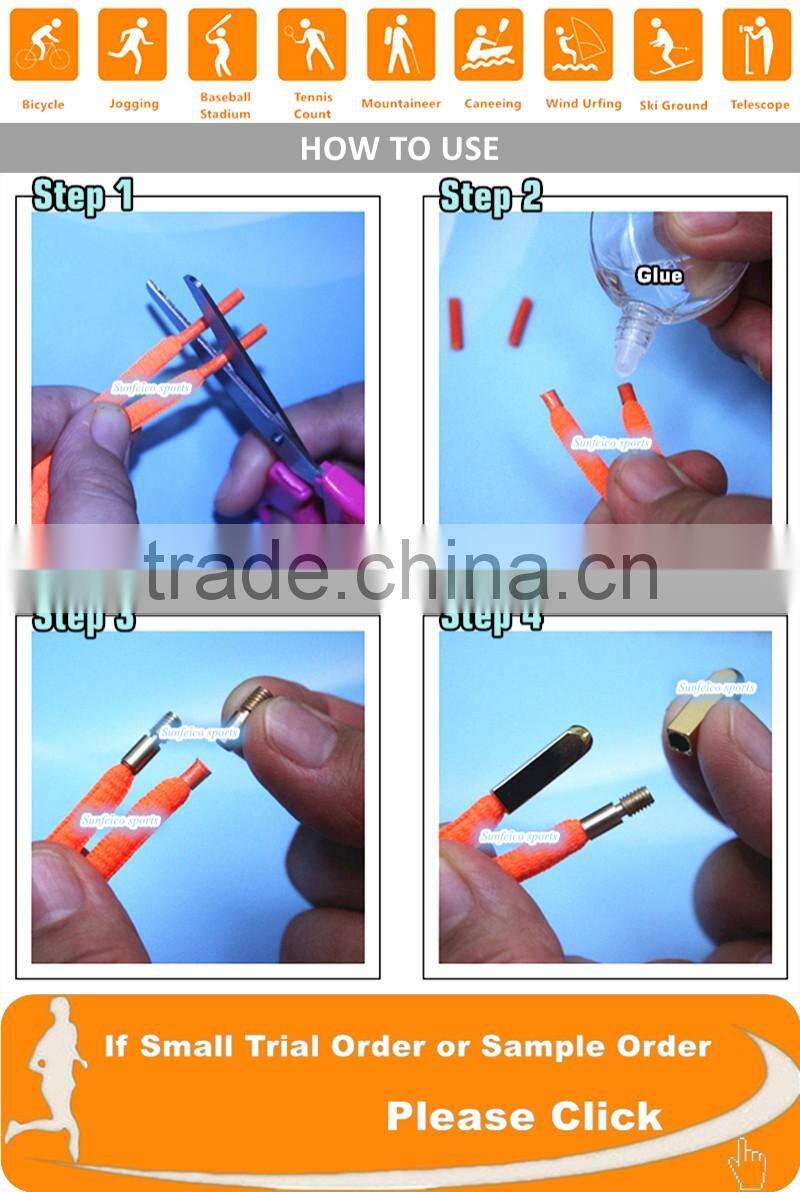 25mm Mixed Color Yeezy Lace Aglets Tips - Air Yeezy Lace Aglets (Gold/Silver/Black/White/Red/Blue/Pink/Orange/Green/Yellow)