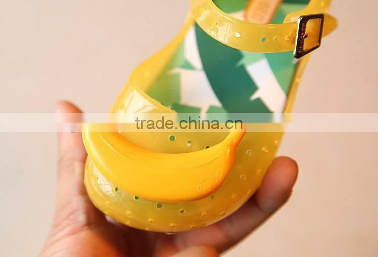 banana design mini melissa for girls, banana mini melissa