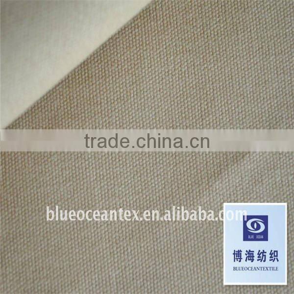 polished cotton spandex canvas fabric
