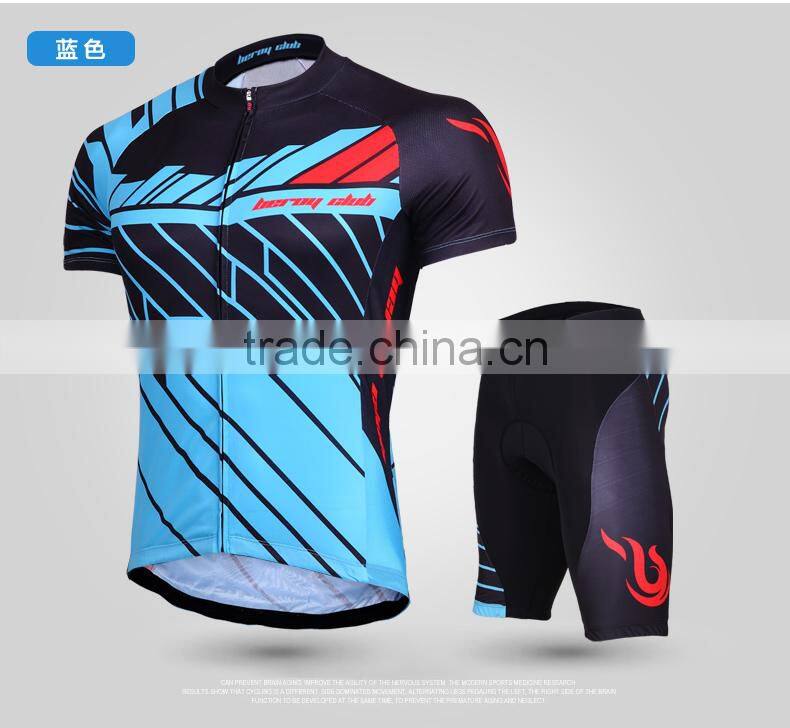 BEROY Dri Fit Anti-UV MTB Cycling Jersey, Custom Bicycle Jersey Set