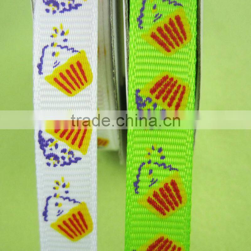 wholesale printed grosgrain ribbon
