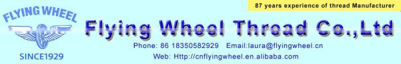 28S/3 tex60 polyester core spun sewing thread