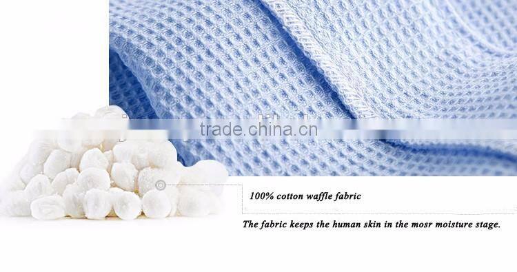 Fancy bathrtobe cotton robes waffle