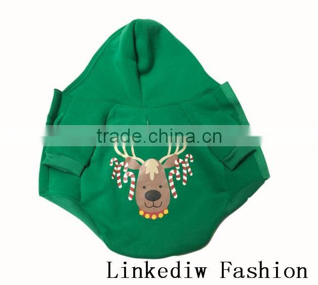 New Pet Dog Christmas Clothes Pet Autumn and Winter Sweater Dog Dog Holiday Christmas Pattern Clothes