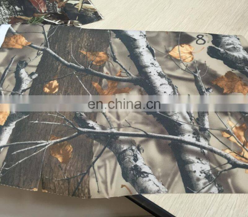 600D mossy oak printing fabric for hunting