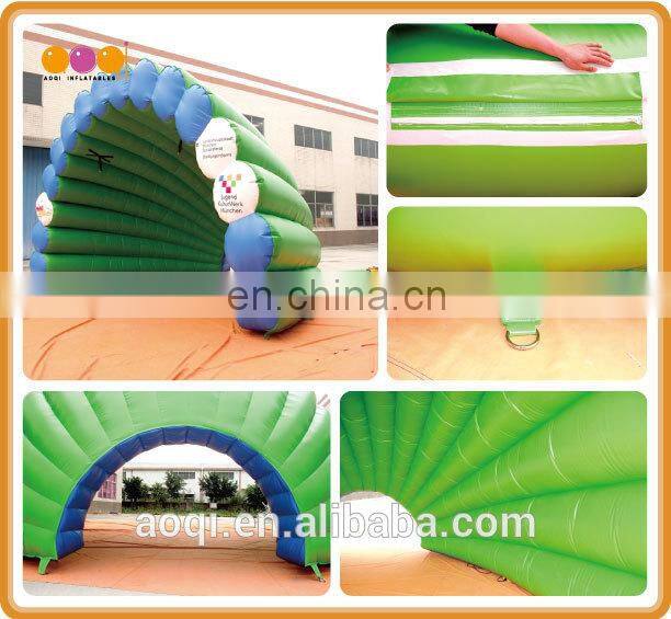 2015 different design shell shaped advertising inflatable tent for show