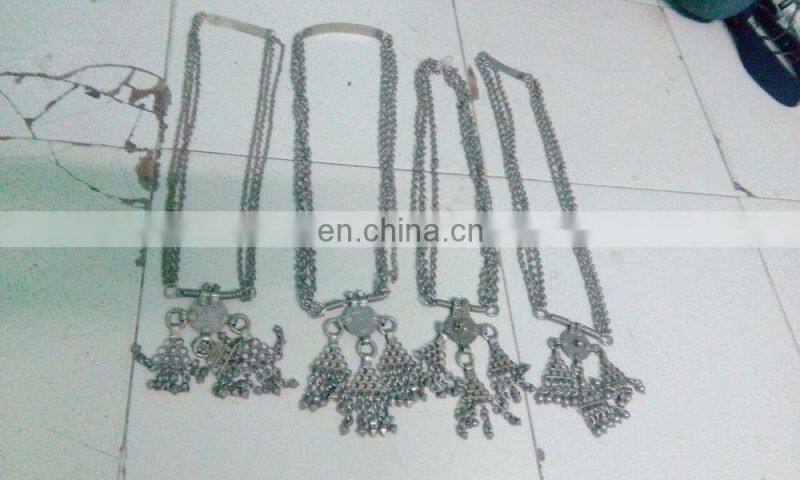 Gypsy Vintage Coins pendant tribal boho necklace