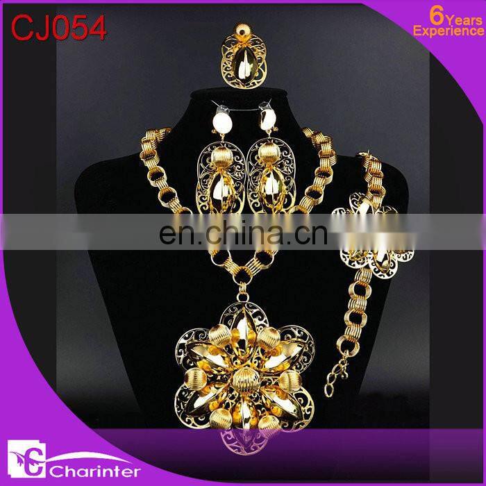 african jewelry sets wedding gold jewelry sets big jewelry sets african fashion jewelry sets CJ054