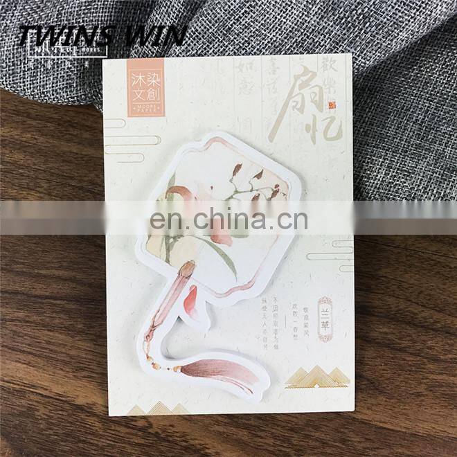 Canada 2018 New Decorative kawaii stationery eco friendly paper memo pad Writing sticky notes promotion