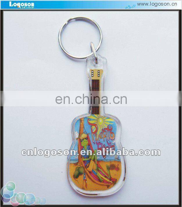 Cheapest Ukraine souvenir promotional metal keychain free samples with customized Logo