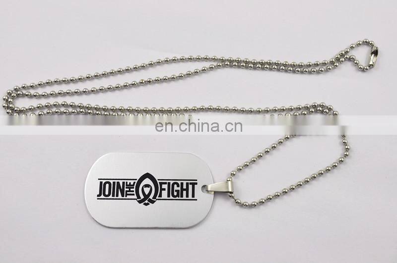 custom OEM/ODM wholesale qrcode metal cute dog tags id