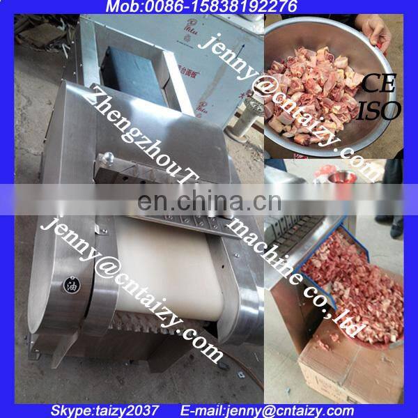 Meat cube cutting machine Stainless steel chicken dicer machine