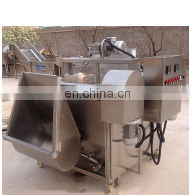 potato chips frying machine fry chicken big capacity frying tools and equipment