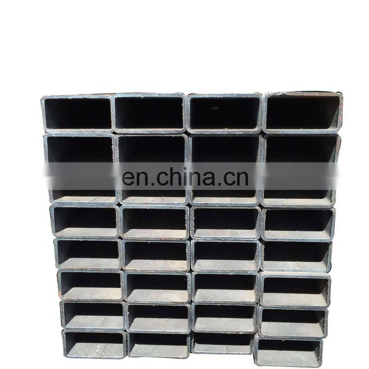 hot dipped galvanized welded rectangular / square steel pipe/tube , pre galvanized rectangular tube