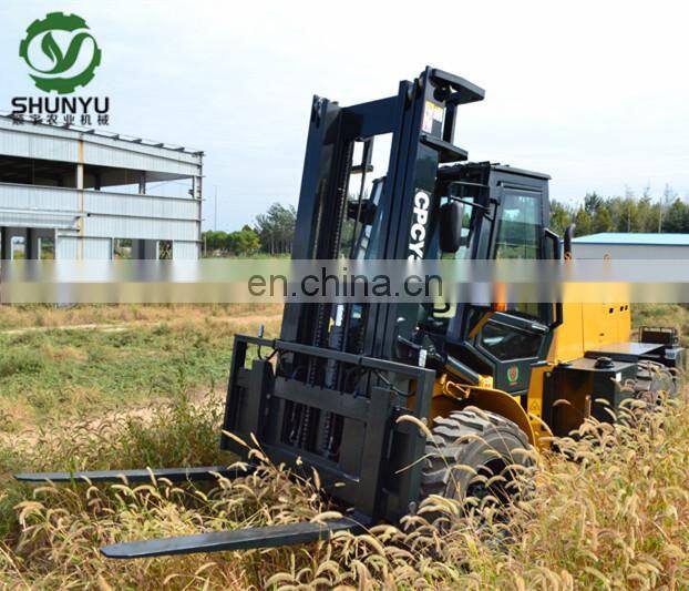 3.5 ton Rough terrain Articulated forklift