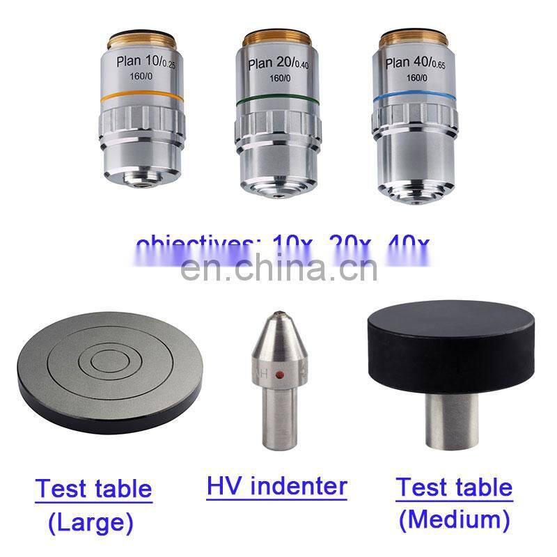HV1000 Micro vickers Hardness Tester rockwell brinell vickers hardness tester microhardness