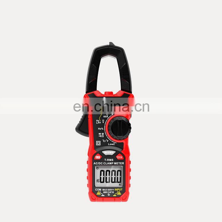 6000 Counts Auto Range Digital Clamp Multimeter 600v clamp meter