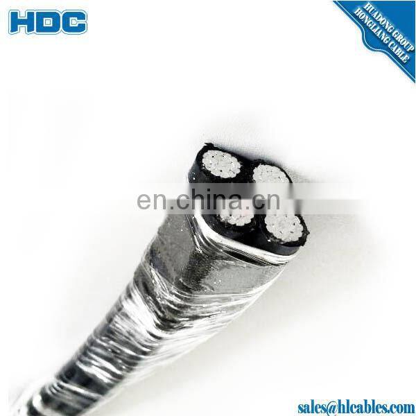 Aerial bundled Conductors (ABC) cable 4 X 95 sqmm