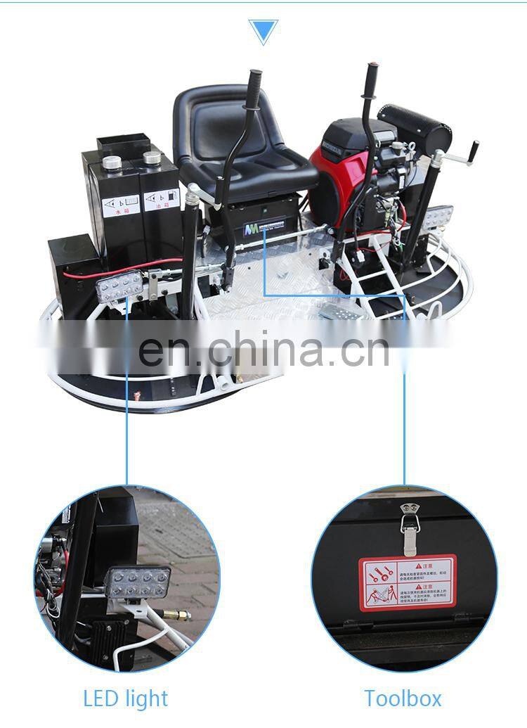 drive type riding power trowel gasoline power trowel