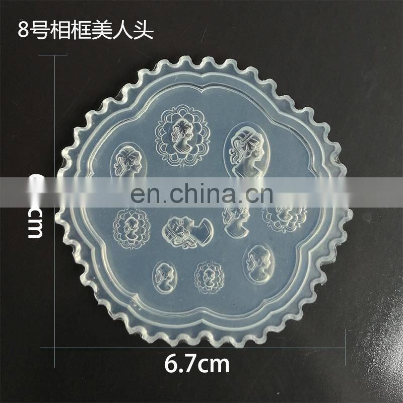 Daisy Flower Silicone Mold Leaves Resin Mold For DIY Nail Art 3D Mold Acrylic UV Gel