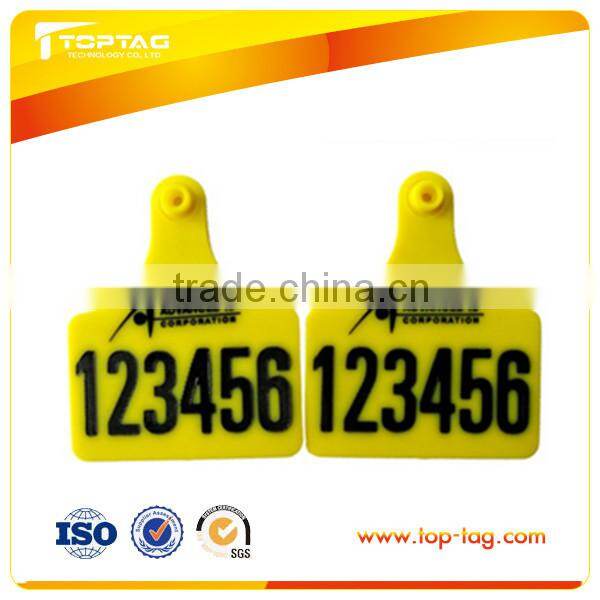 High Quality Custom Programmed Waterproof Rfid Animal Ear Tag