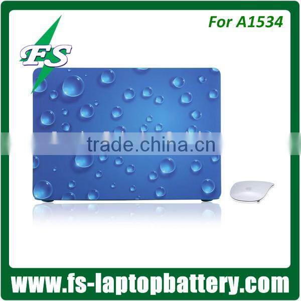 Popular transparent crystal cover case for Apple Macbook 11" 13" 15'' Notebook protector Case shell Cover