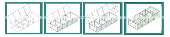 PET Gabion Box PET Hexagonal Mesh Netting Cage