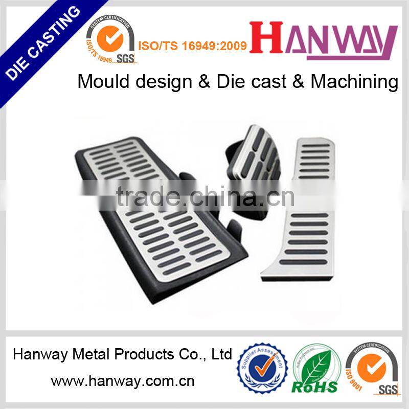 China aluminum die casting motorcycle automobile brake pedal
