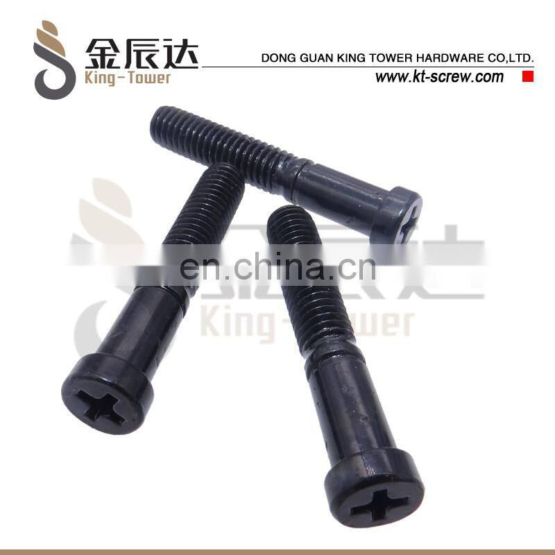 King Tower OEM CNC lathe screw factory stainless steel shoulder bolt/ socket shoulder screw/stripper bolt with nut