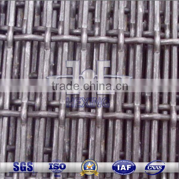 low carbon steel crimped wire mesh