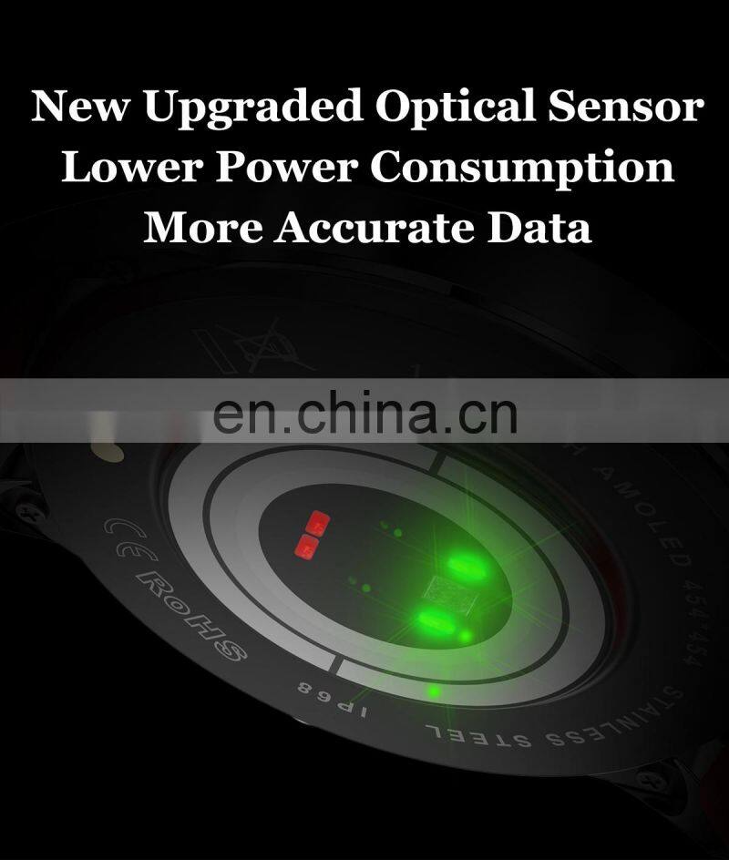 LA10 Mens Womens Fashion Smartwatch Blood Oxygen Heart Rate IP68 Waterproof Smart Watch Round Shape