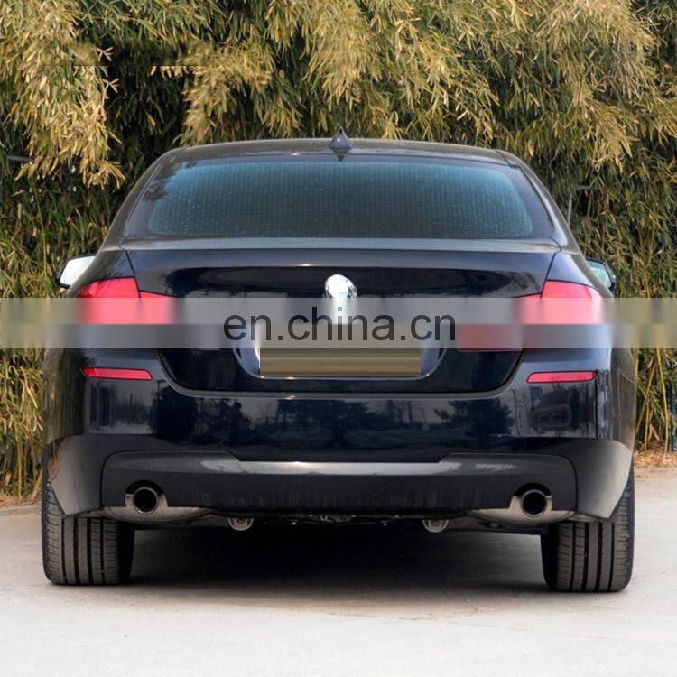 Runde Hight Quality Kit For BMW 5 Series F10 2010-2016 Upgrade MT Style Body Kit Front Rear Bumper Side Skirts Rear Lip Fog Lamp Frame