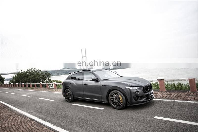 Runde Top Ranking For Maserati Levante Real Carbon Fiber Body Kit Front Lip Rear Diffuser Spoiler Middle Wing