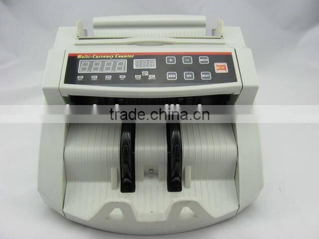 USD / EURO Cash Machine Bill Money Currency Counter With UV MG Detection Bill Counter