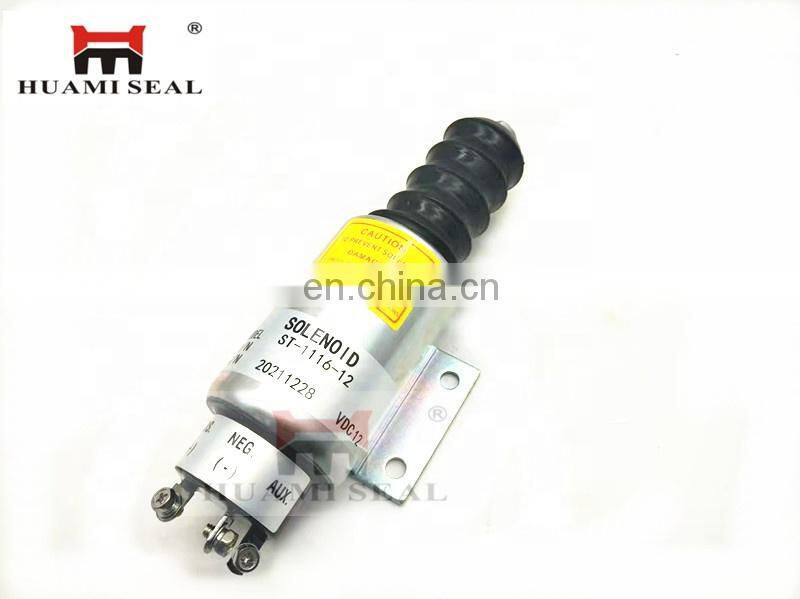 stop solenoid 12V ST-1116-12 for 195-8811