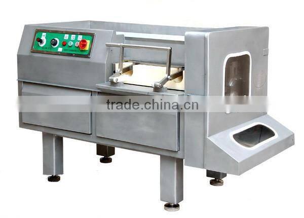 Industrial high efficiency adjustable meat cube cutting machine