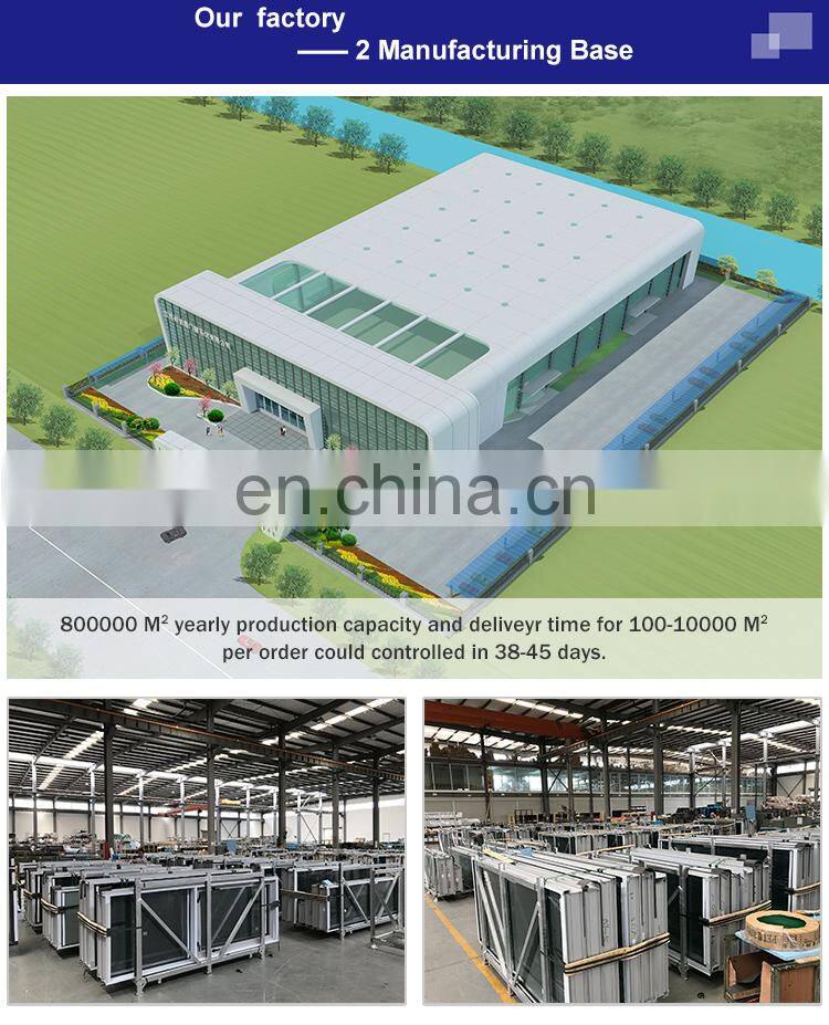 Superhouse City center high level curtain wall window wall screen aluminum tempered glass door window