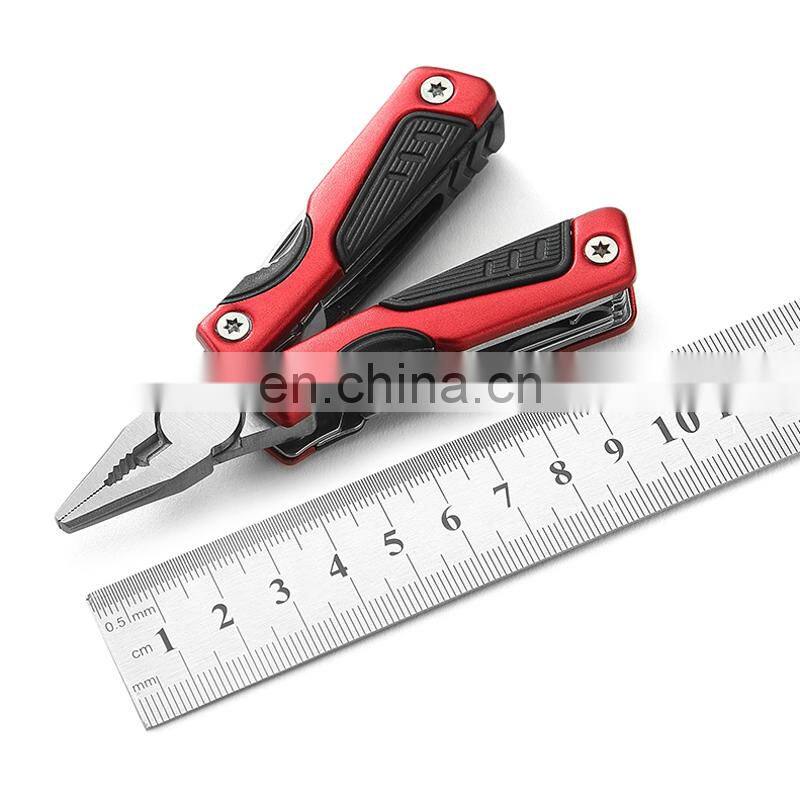 Wilderness Survival Multifunctional Pliers 13 in 1 Multifunctional Stainless Steel Tool Pliers Outdoor Folding Pliers