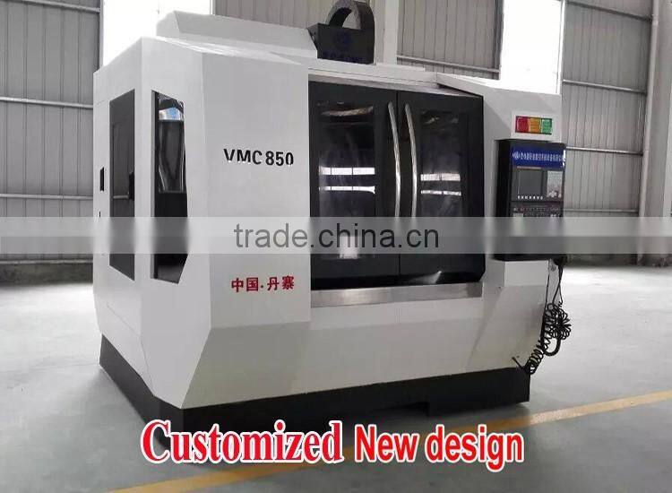 VMC850 vertical cnc machining center for sale full-featured vertical cnc milling machine center Taiwan BT40 8000rpm spindle