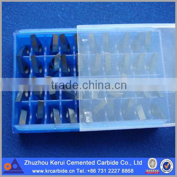 Polycrystalline diamond PCD inserts of carbide base