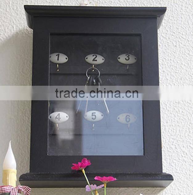 Hot Sale Wooden Key Box, Wholesale Key Storage Box, Wooden Wall Hanging Key Box