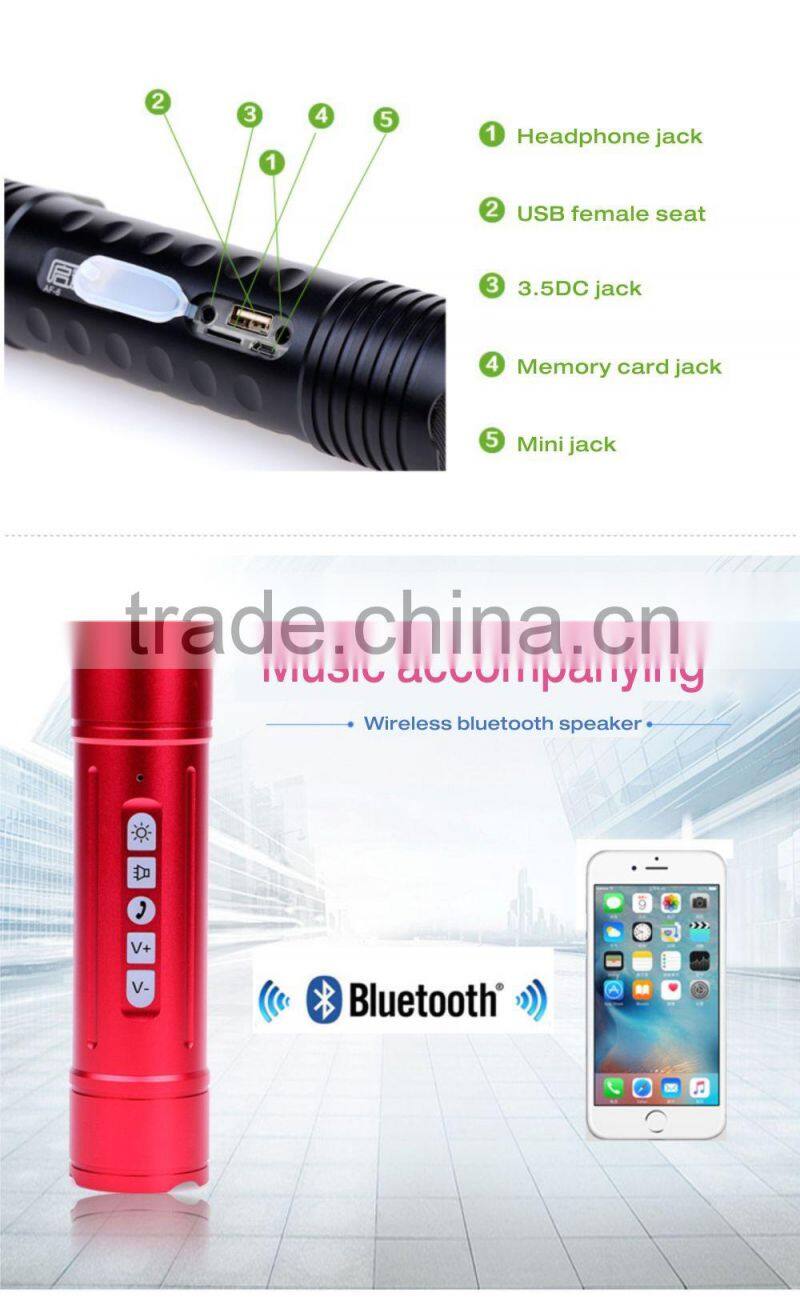 2 IN 1 Outdoor bluetooth speaker 5200mah power bank