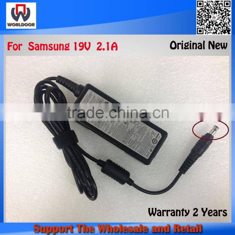 19V 2.1A 40W laptop AC power adapter charger for Samsung Netbook N130 N140 N145 N148 N150 5.5mm*3.0mm