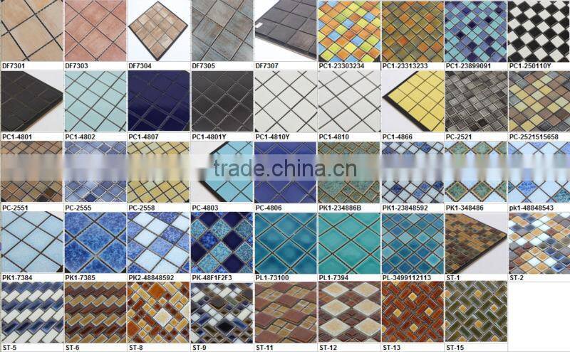 23*48mm ceramic backsplash tiles mosaic