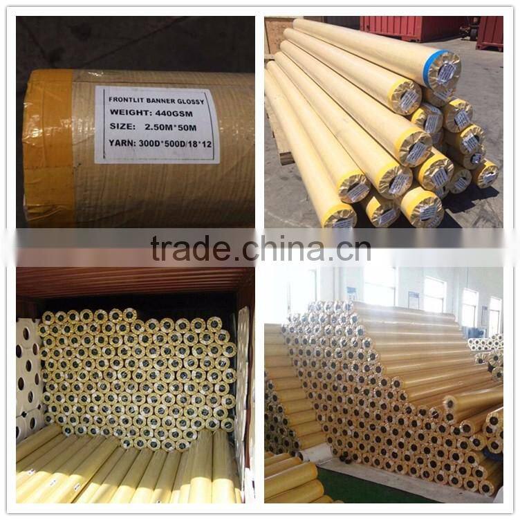 Big discount ! High quality Frontlit Glossy /backlit Flex PVC Banner