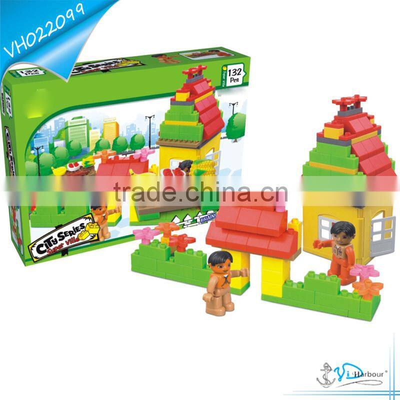 Market Set Plastic Interlocking Toy for Kids 2015